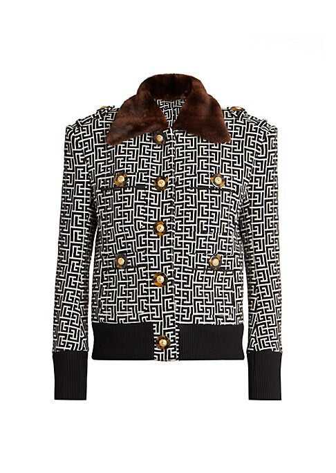 Chic Monogram Jacket