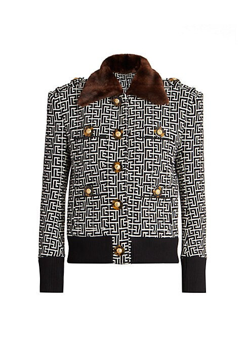 Chic Monogram Jacket