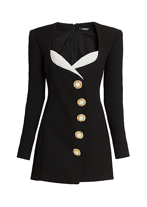 Asymmetrical Elegance Mini Dress