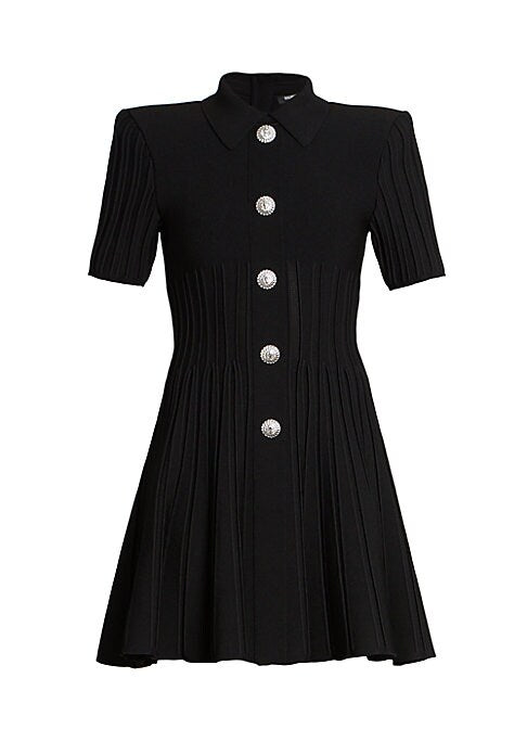 Chic Knit Flare Dress