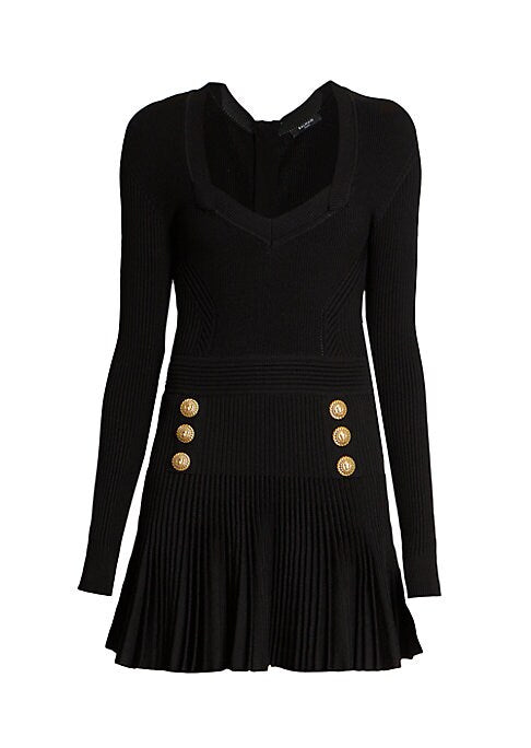Chic Flare Knit Dress
