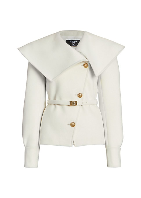 Chic Wool Wrap Coat