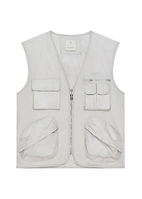 Utility Sleeveless Jacket