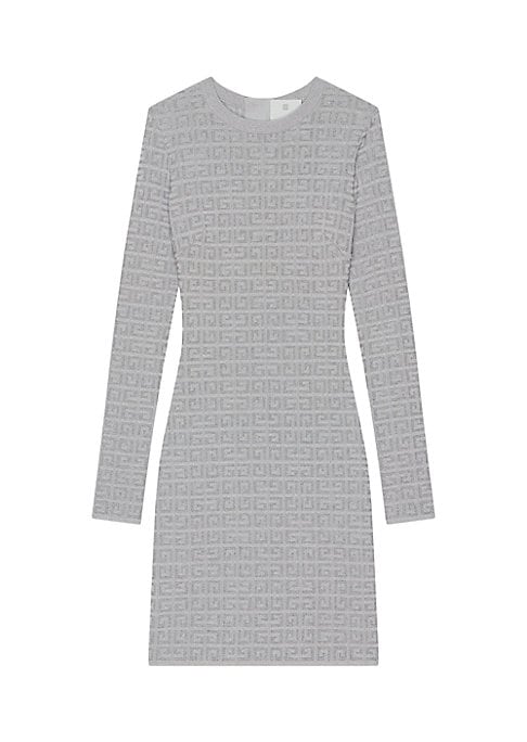 Chic Jacquard Shift Dress