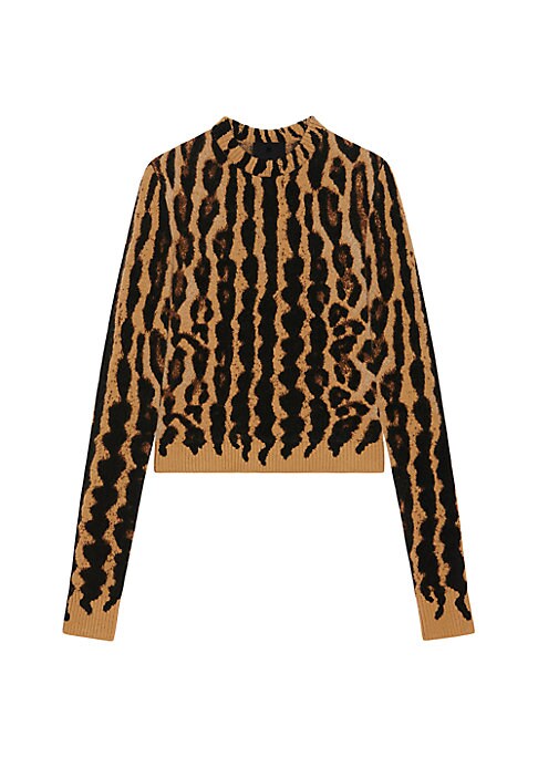 Leopard Knit Luxe Sweater