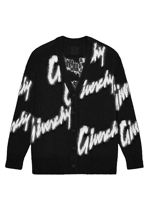 Chic Intarsia Knit Cardigan