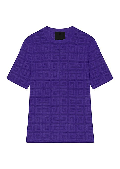 Logo Fitted Knit Top