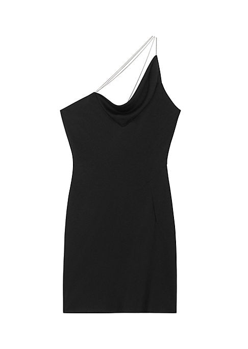 Satin Chain Mini Dress