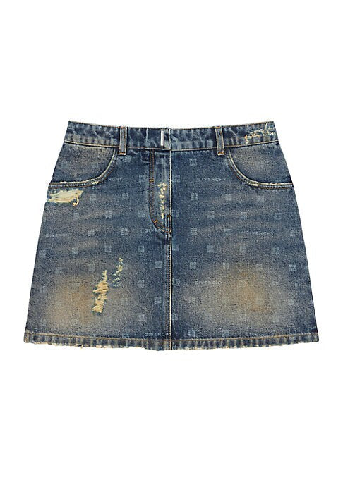 Denim Delight Mini Skirt