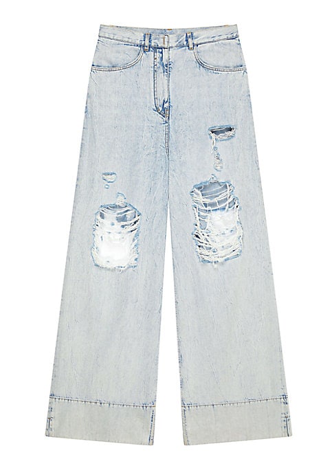 Rebel Ripped Denim Pants