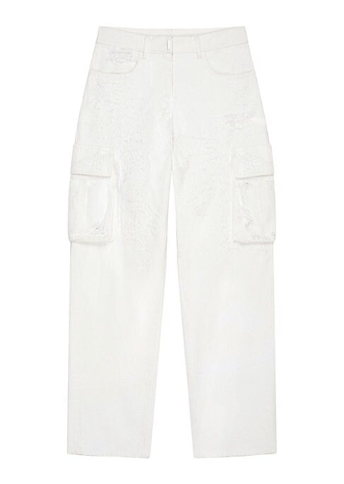 Denim Utility Trousers
