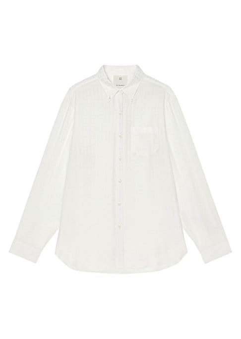 Silk Jacquard Elegance Shirt