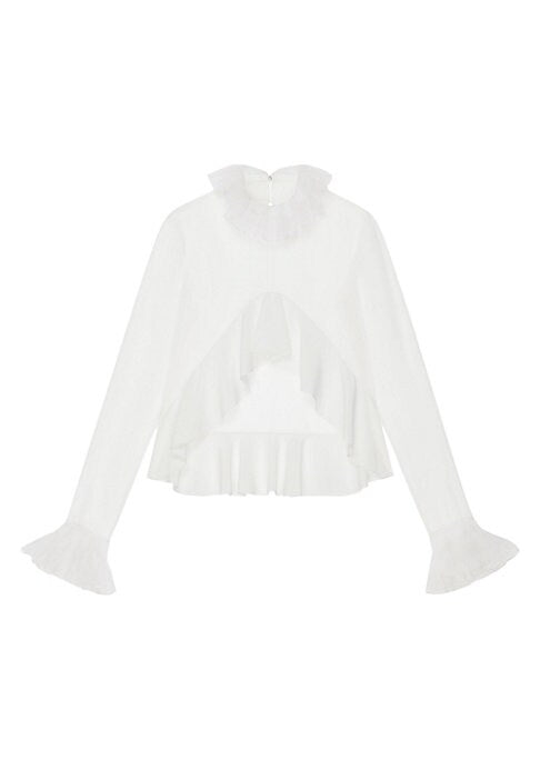 Ruffled Silk Charm