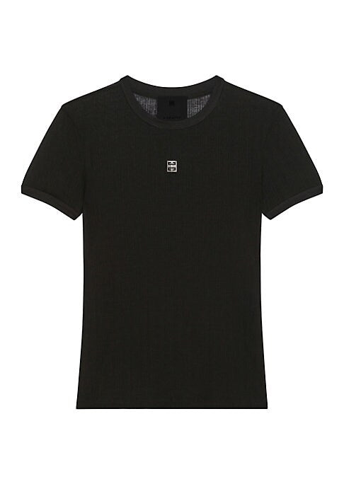 Translucent Ribbed Tee