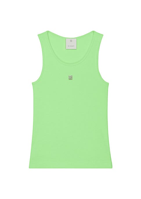 Ribbed Cotton Tank Top