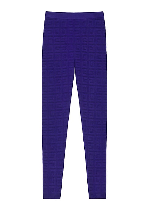 Lace-Effect Stretch Leggings