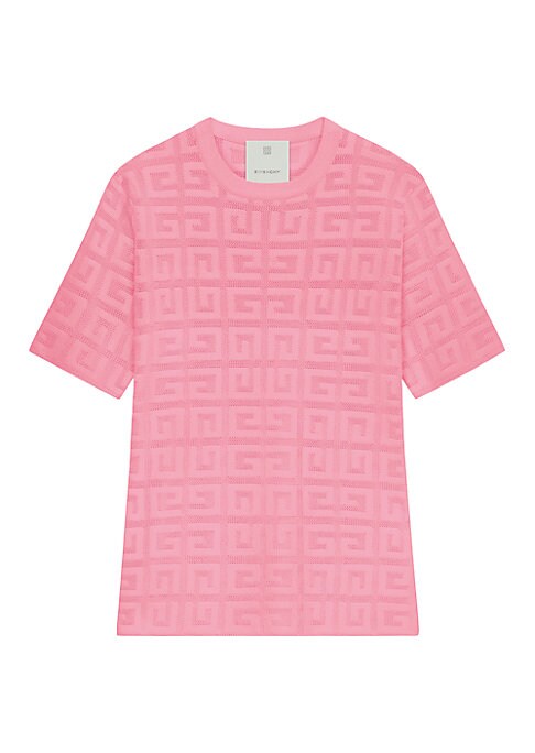 Chic Logo Short Sleeve Sweater
