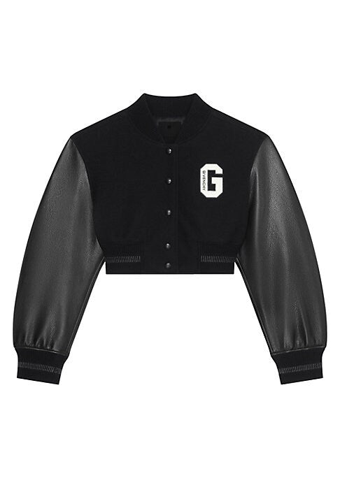 Varsity Style Wool Jacket