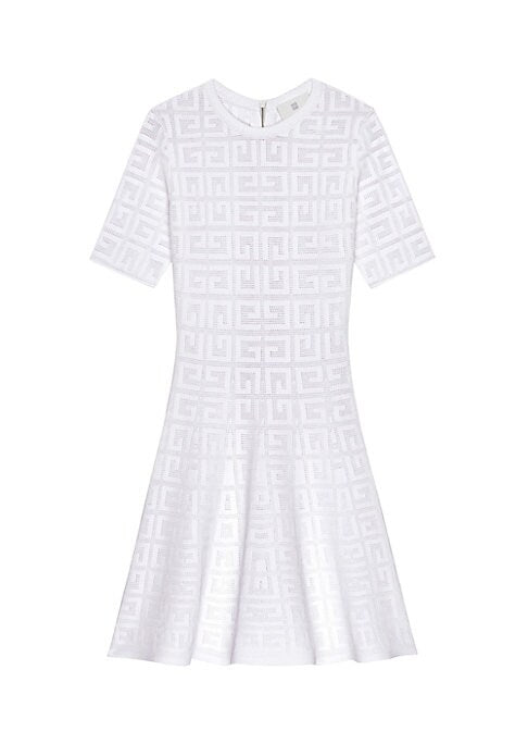 Flared Jacquard Delight