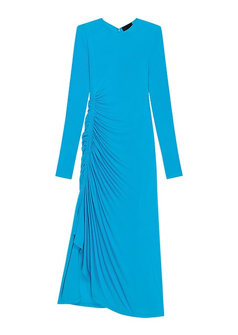 Elegant Side-Drape Gown