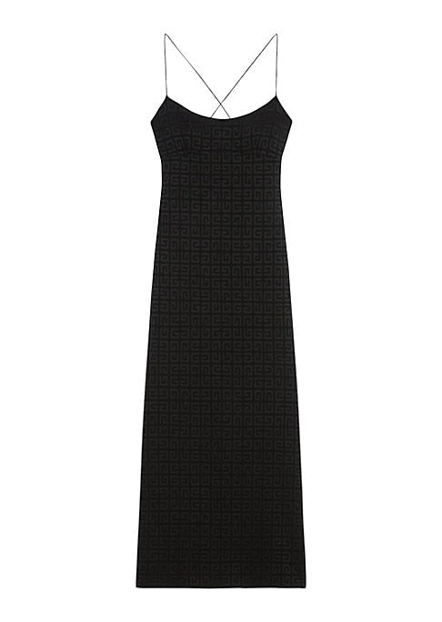 Elegant Jacquard Maxi Dress