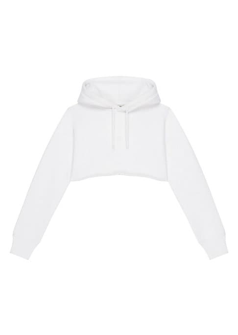 Fleece Chic Crop Hoodie