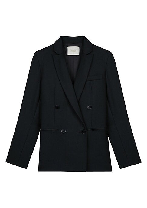 Timeless Tailored Suit Jacket