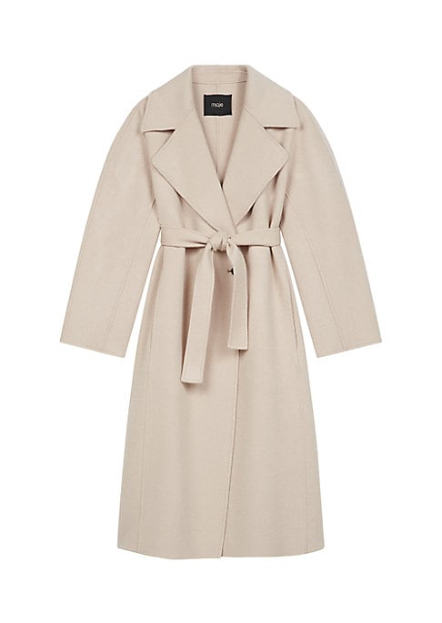 Chic Wool Trench Coat