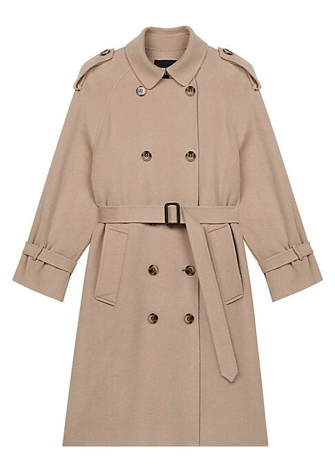 Wooly Trench Coat