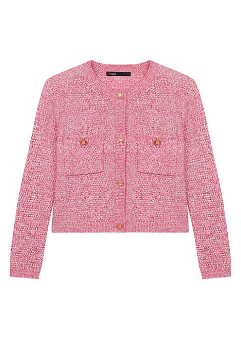 Chic Mohair Knit Cardigan
