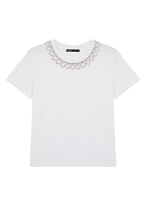 Embellished Relaxed Tee