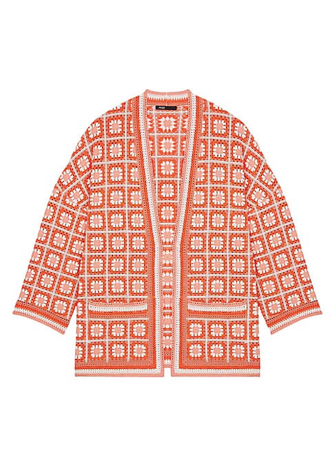 Granny Square Chic Cardigan