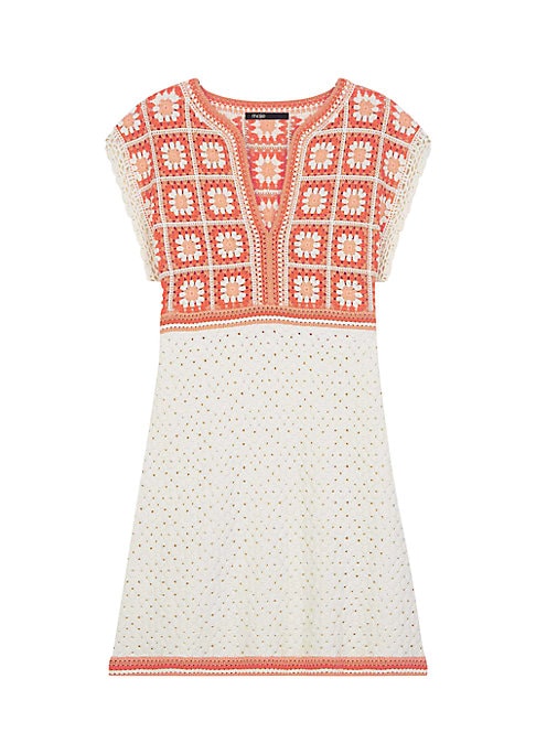 Granny Square Crochet Dress