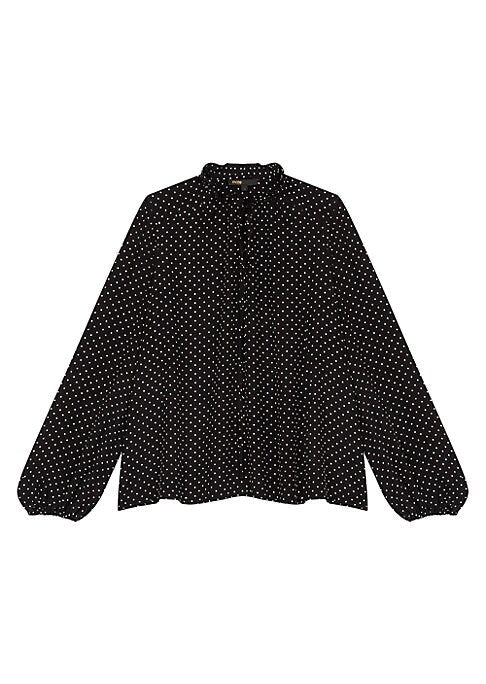 Chic Dotted Blouse