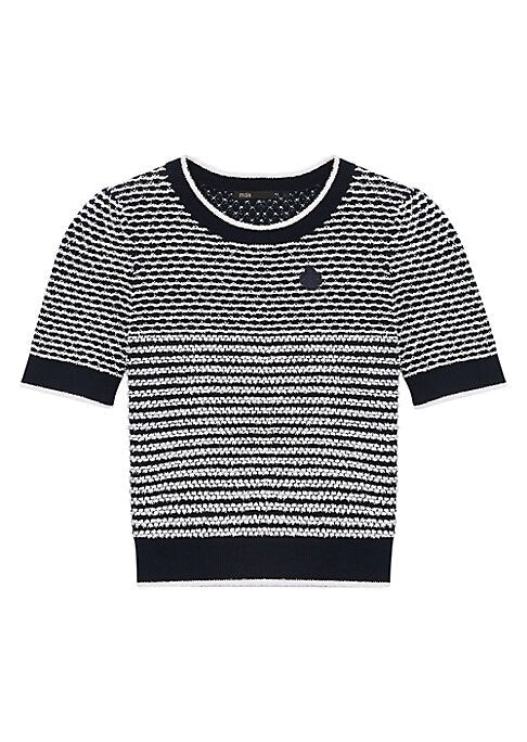 Chic Stripe Knit Top