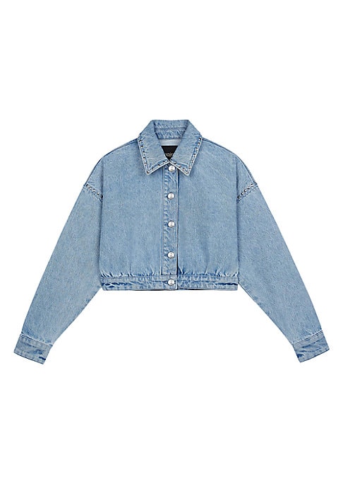 Chic Cropped Denim Jacket