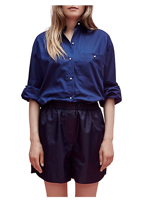 Sporty Elastic Shorts