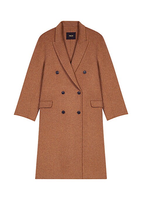 Chic Double-Breasted Overcoat