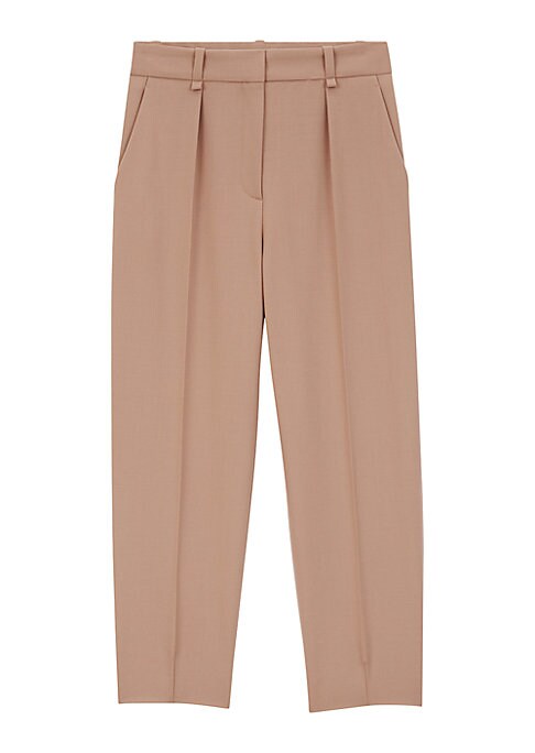 Sleek Pleat Trousers