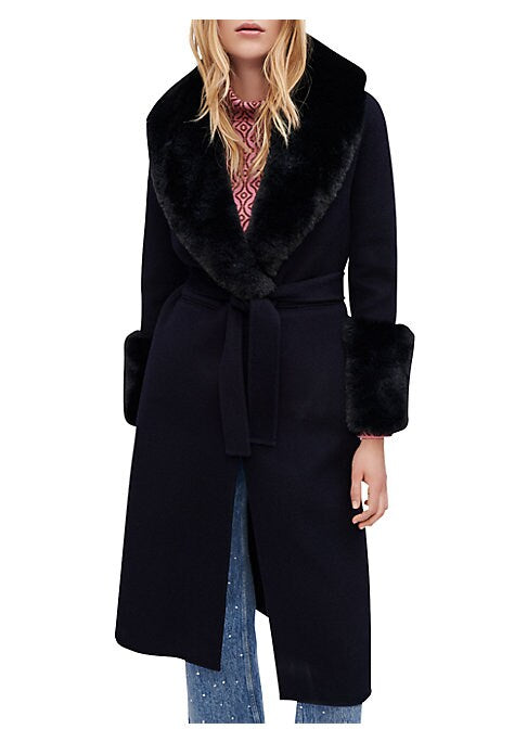 Faux Fur Elegance Coat