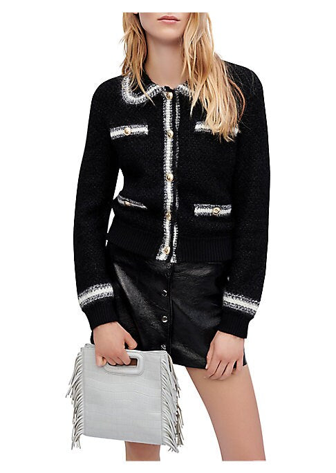 Chic Stripe Cardigan