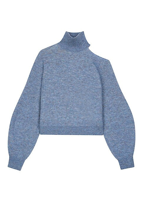 Chic Cut-Out Knit Sweater