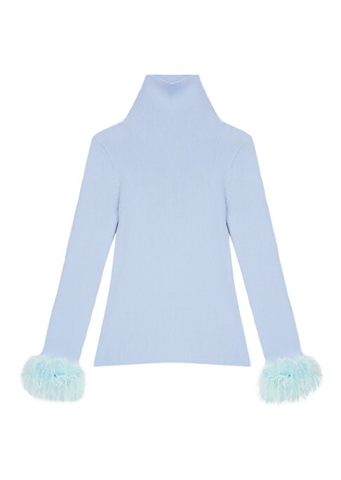 Feathered Elegance Sweater