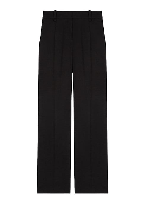 Chic Pleated Trousers