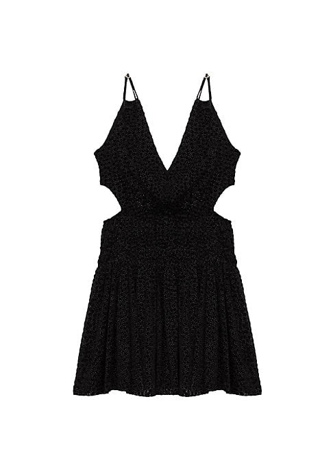 Velvet Charm Mini Dress