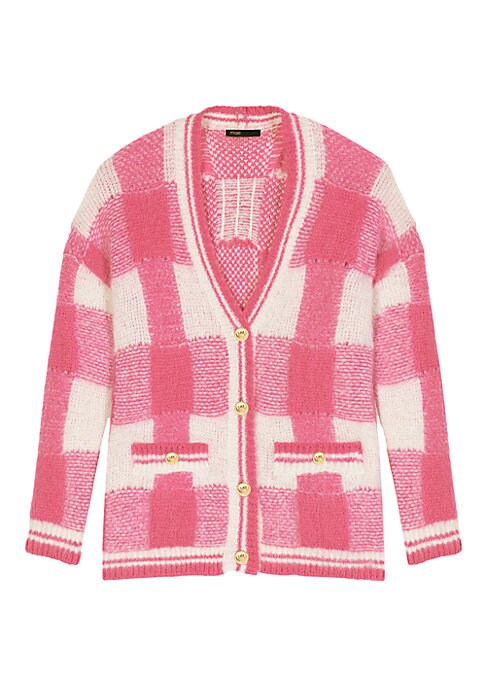 Plunging Pink Knit Delight