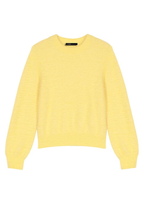 Cozy Yellow Knit Pullover