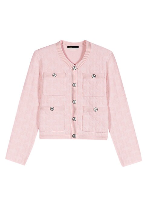 Chic Pink Knit Sweater