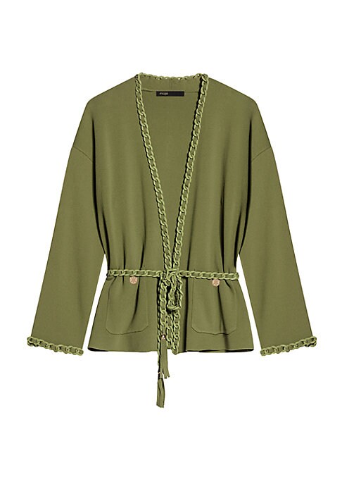 Braided Elegance Cardigan