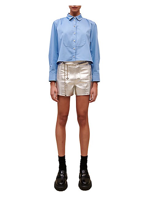 Chic Cropped Blouse